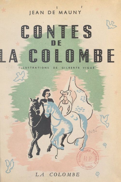 Couverture ebook de Contes de la colombe, de Jean De Mauny