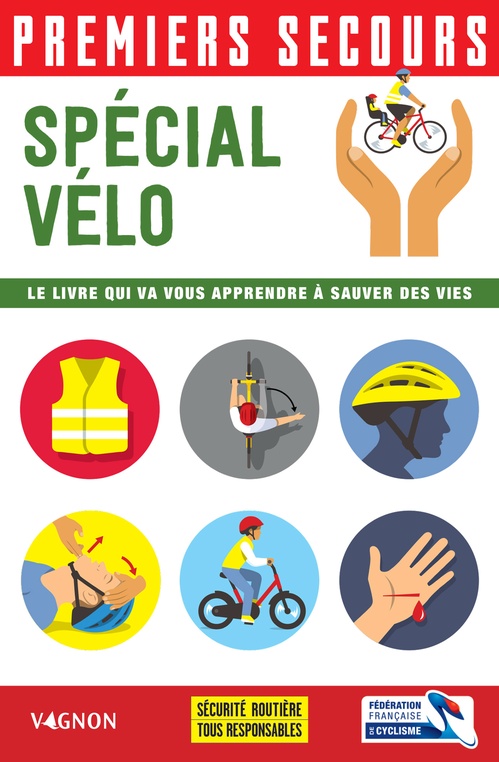 Couverture ebook de Premiers secours - Spécial vélo, de Collectif