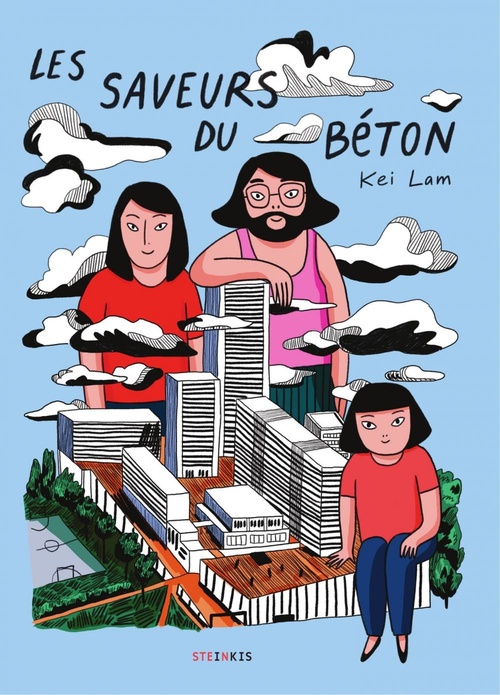 Couverture ebook de Les saveurs du béton, de Kei Lam