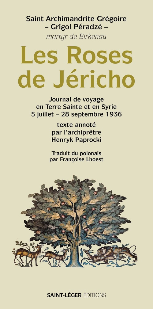 Couverture ebook de Les roses de Jéricho, de Saint Archimandrite