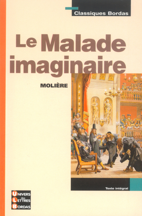 ebook cover of Le malade imaginaire, by Nathalie Fournier, Molière