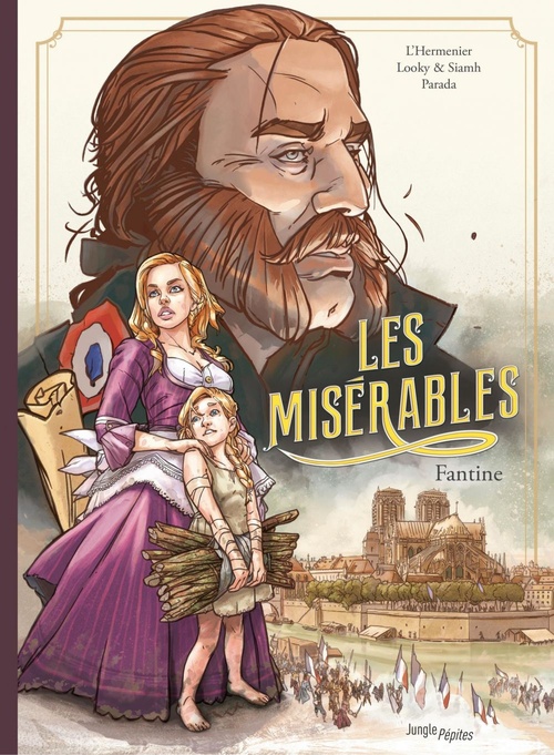 Couverture ebook de Les Misérables - Tome 1 - Fantine, de Maxe L'Hermenier, Looky, Siamh