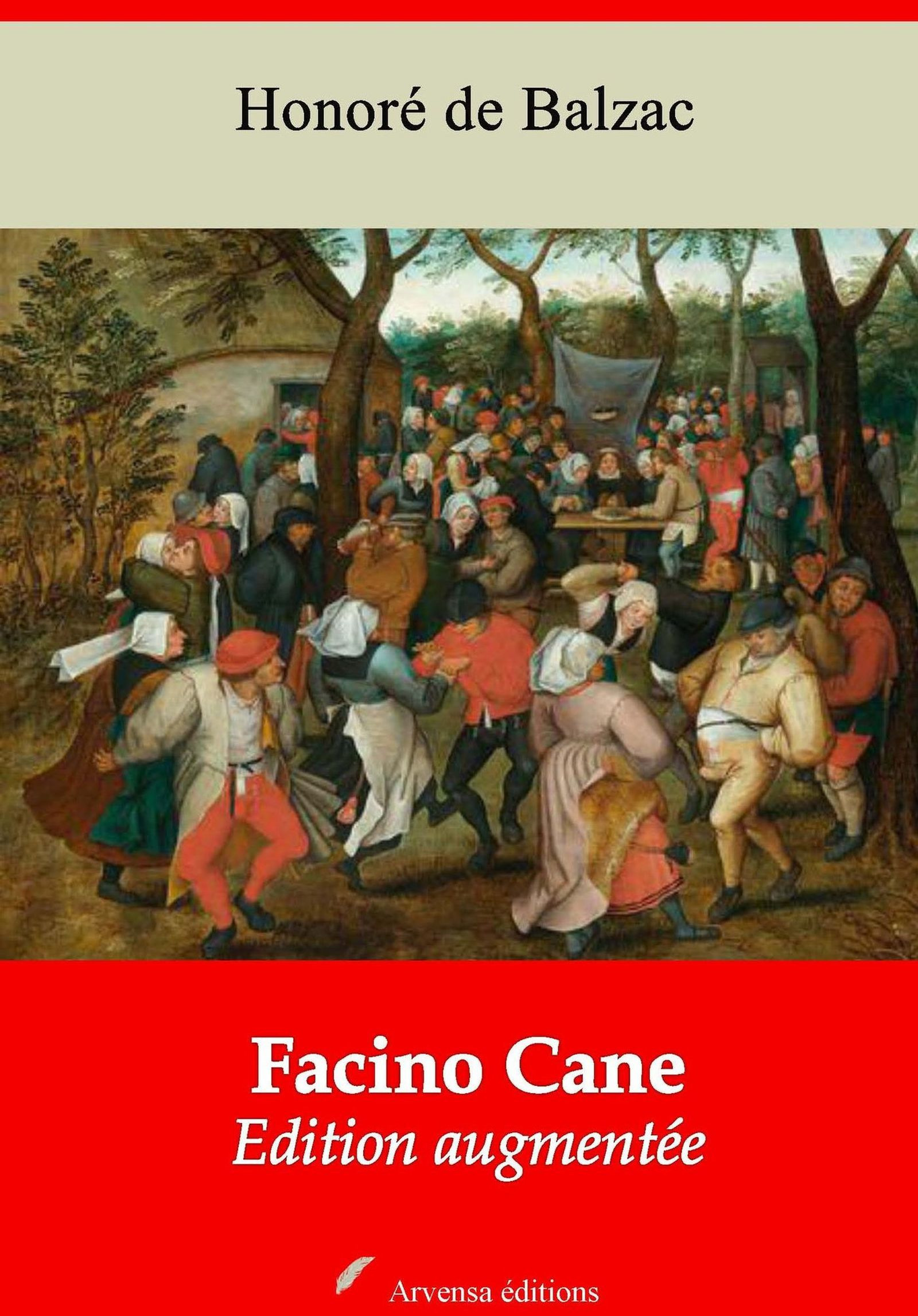 Couverture ebook de Facino Cane - suivi d'annexes, de Honore De Balzac