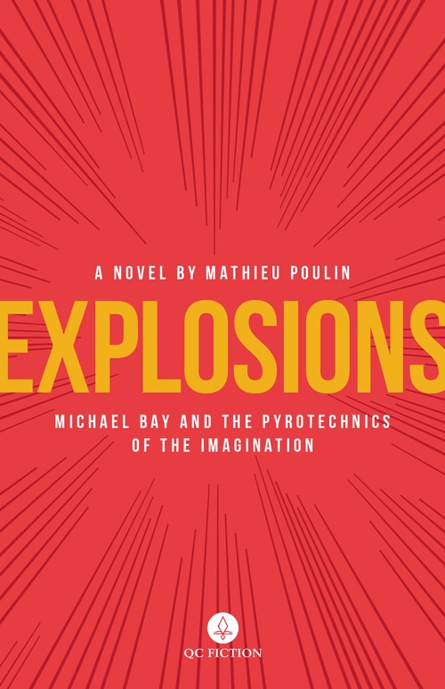 Couverture ebook de Explosions, de Mathieu Poulin