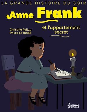 Couverture ebook de Anne Frank et l'appartement secret, de Christine Palluy