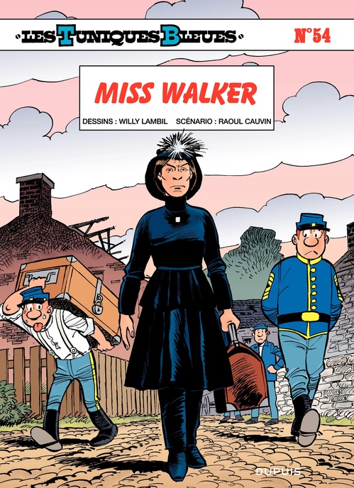 Couverture ebook de Les Tuniques Bleues - Tome 54 - Miss Walker, de Raoul Cauvin, Willy Lambil