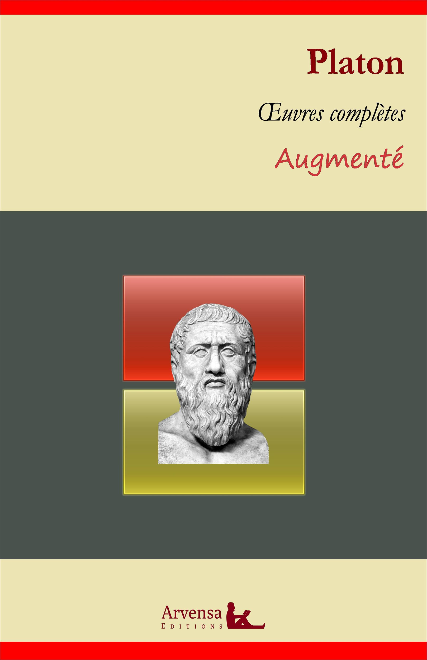 Couverture ebook de Platon : Oeuvres complètes et annexes (annotées, illustrées), de Platon
