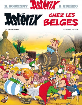 Couverture ebook de Astérix - Astérix chez les Belges - n°24, de René Goscinny, Albert Uderzo