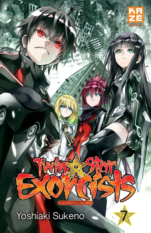 Couverture ebook de Twin Star Exorcists T07, de Yoshiaki Sukeno