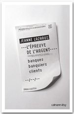 ebook cover of L'Epreuve de l'argent, by Jeanne Lazarus
