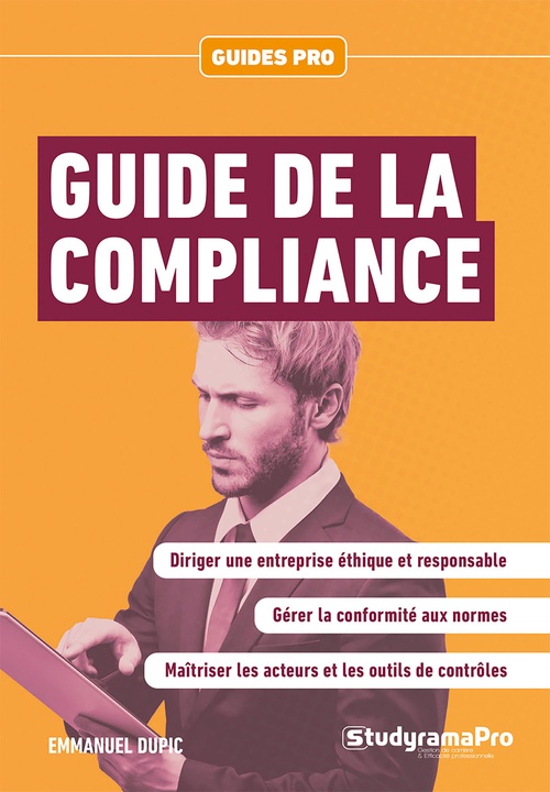 Couverture ebook de Guide de la compliance, de Emmanuel Dupic