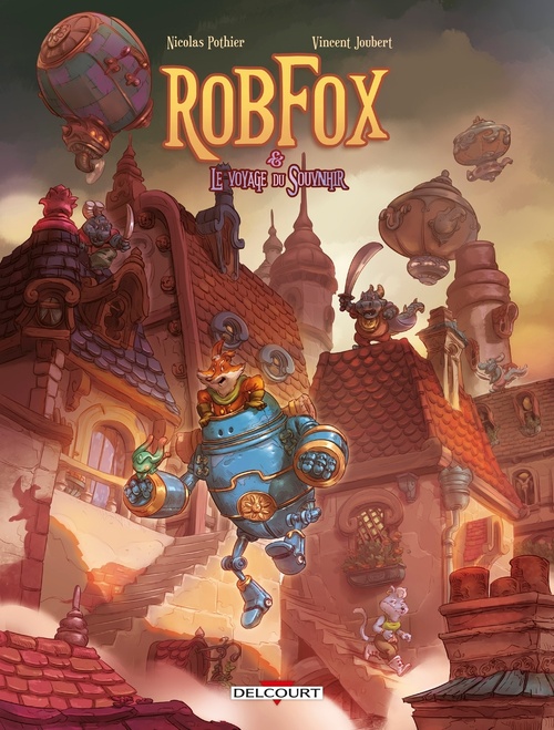 ebook cover of Robfox et le Voyage du Souvnhir, by Nicolas Pothier