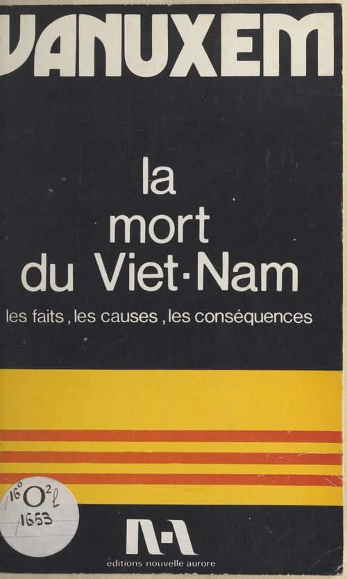 ebook cover of La mort du Viêt-Nam, by Paul Vanuxem