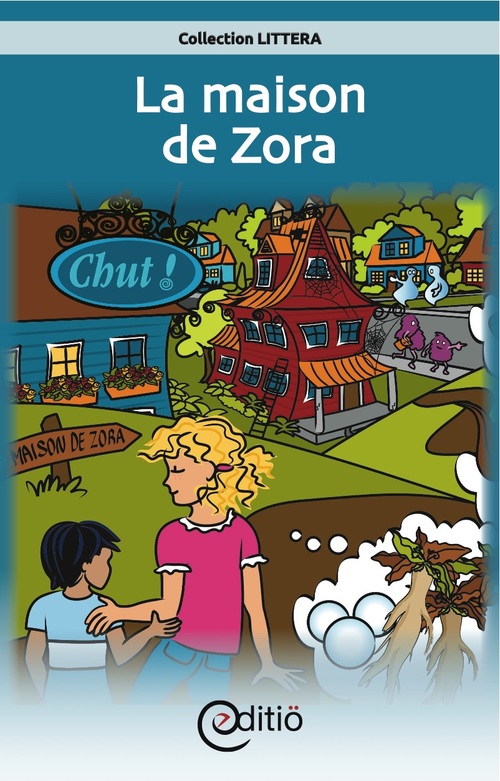 ebook cover of La maison de Zora, by Claire St-Onge