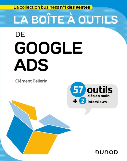ebook cover of La boîte à outils de Google Ads, by Clément Pellerin