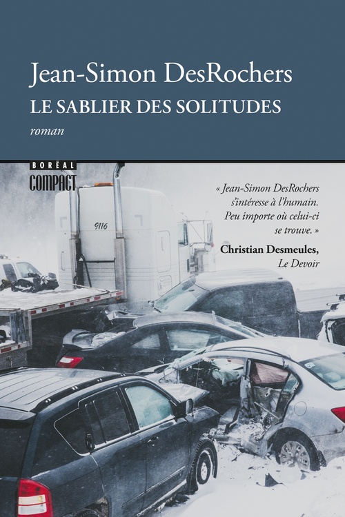 ebook cover of Le sablier des solitudes, by Jean-Simon Desrochers