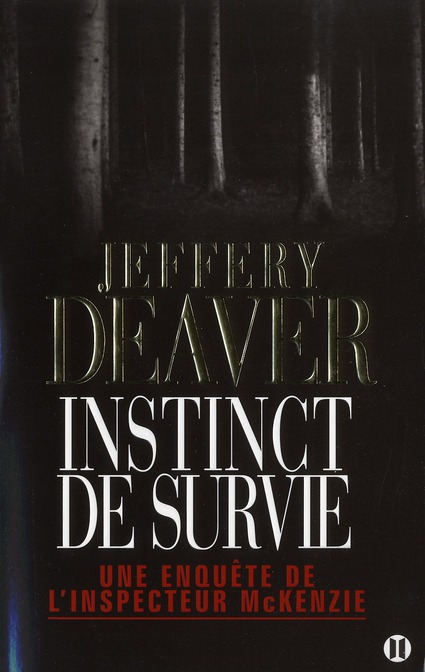 ebook cover of Instinct de survie, by Jeffery Deaver