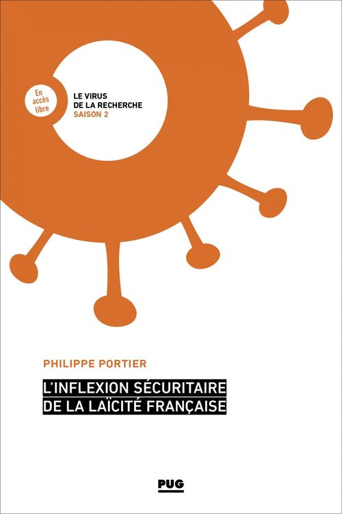 ebook cover of L'inflexion sécuritaire de la laïcité française, by Philippe Portier