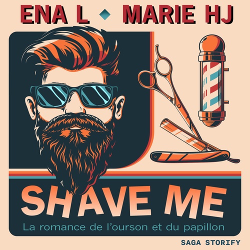 audiobook cover of Shave Me: La romance de l´ourson et du papillon, by Ena L., Marie Hj