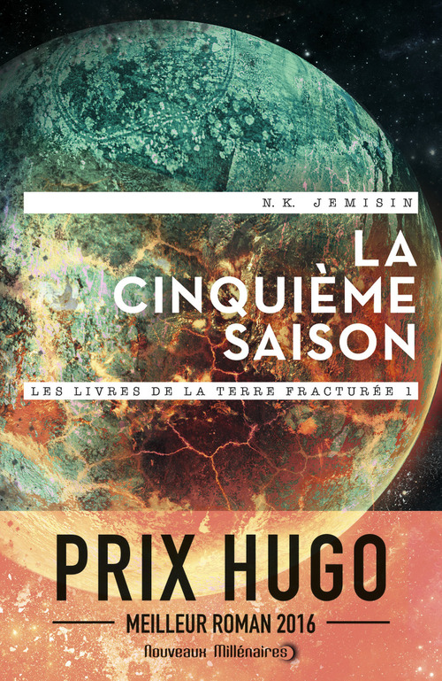 ebook cover of Les livres de la Terre fracturée (Tome 1) - La cinquième saison, by N. K. Jemisin