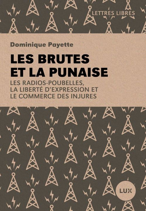 ebook cover of Les brutes et la punaise, by Dominique Payette
