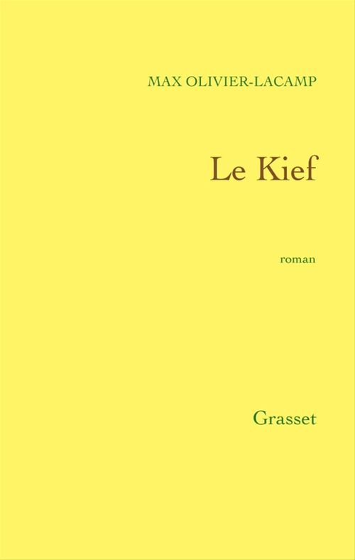 ebook cover of Le Kief, by Max Olivier-lacamp