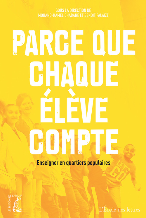 Couverture ebook de Parce que chaque élève compte, de Mohand-Kamel Chabane, Benoit Falaize