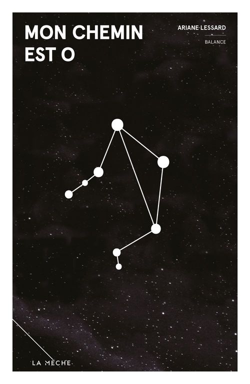 Couverture ebook de Mon chemin est O, de Ariane Lessard