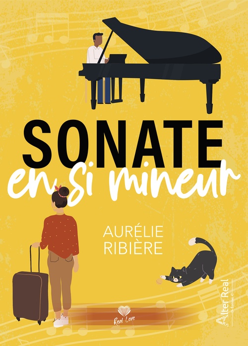 Couverture ebook de Sonate en si mineur, de Aurélie Ribière