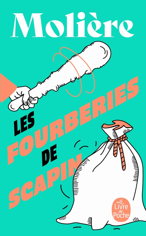 ebook cover of Les Fourberies de Scapin, by Molière