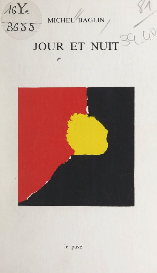 Couverture ebook de Jour et nuit, de Michel Baglin