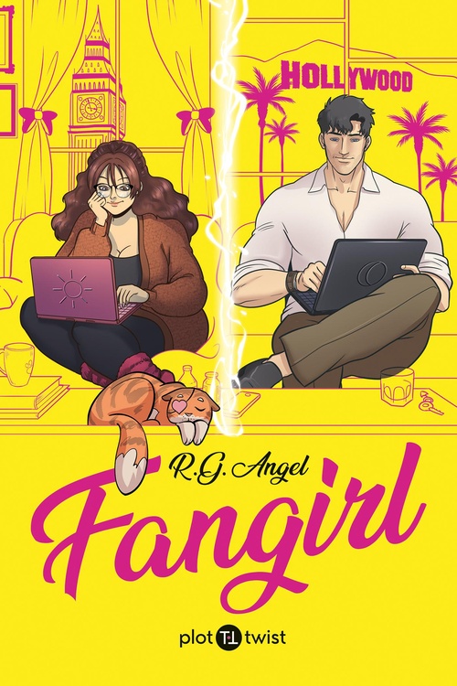 Couverture ebook de Fangirl, de R. G. Angel