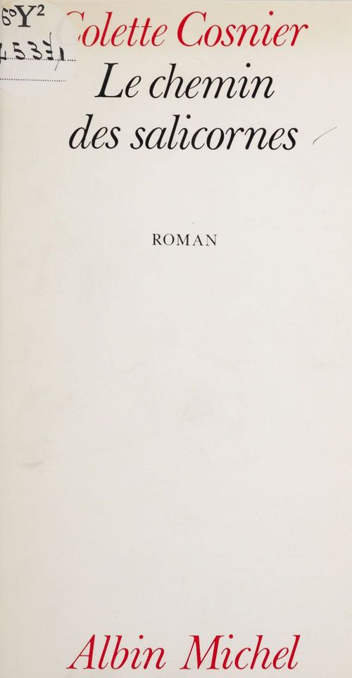 ebook cover of Le chemin des salicornes, by Colette Cosnier