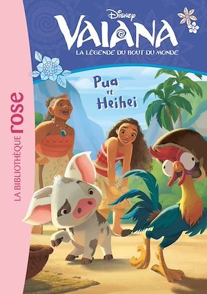 Couverture ebook de Vaiana 01 - Pua et Heihei, de Disney
