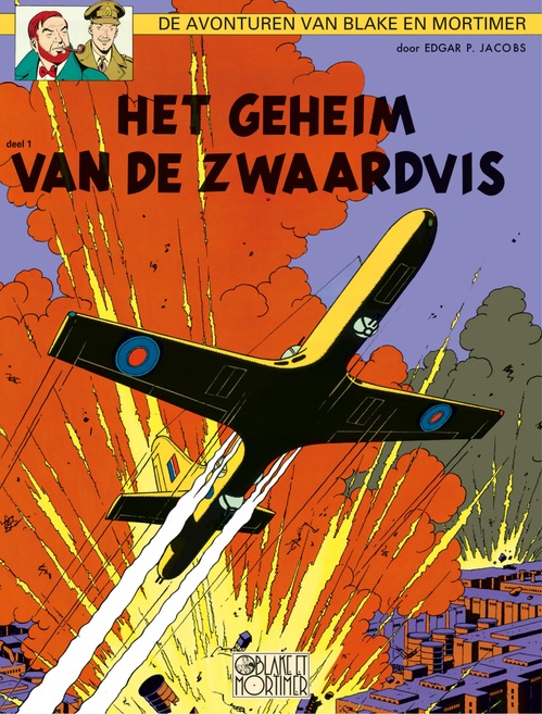 Couverture ebook de Het Geheim van de zwaardvis deel 1, de Edgar P. Jacobs