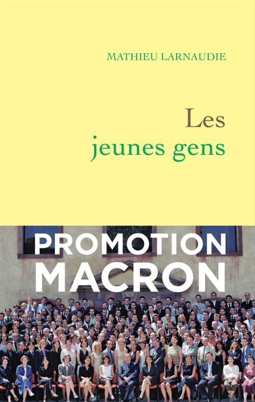 ebook cover of Les jeunes gens, by Mathieu Larnaudie