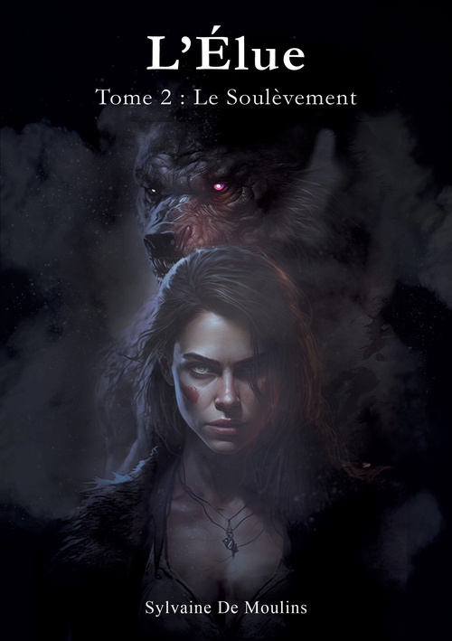 Couverture ebook de L'Élue  - Tome 2 : Le Soulèvement, de Sylvaine De Moulins