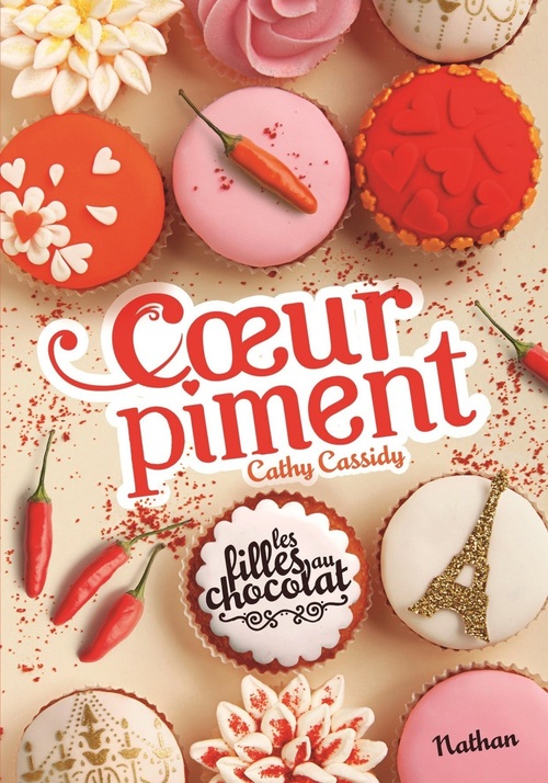 Couverture ebook de Les filles au chocolat 6.5 - Coeur piment, de Cathy Cassidy