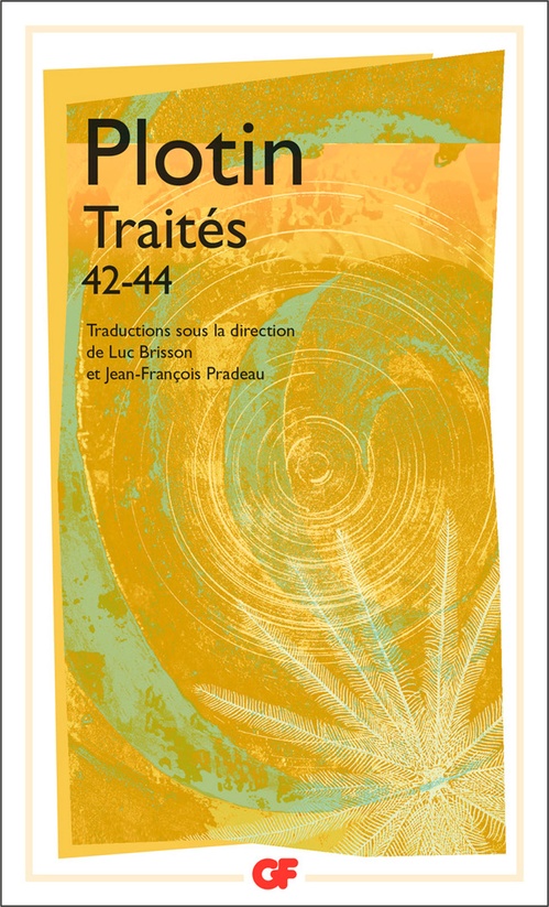 Couverture ebook de Traités 42-44, de Plotin