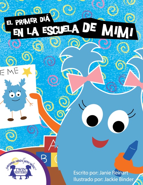 Couverture ebook de El Primer Día en la Escuela de Mimi, de Janie Reinart