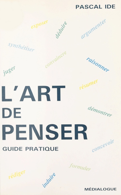 ebook cover of L'Art de penser, by Pascal Ide