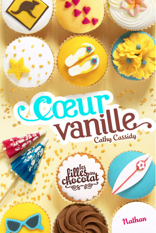 ebook cover of Les Filles au chocolat 5 - Coeur vanille-EPUB2, by Cathy Cassidy