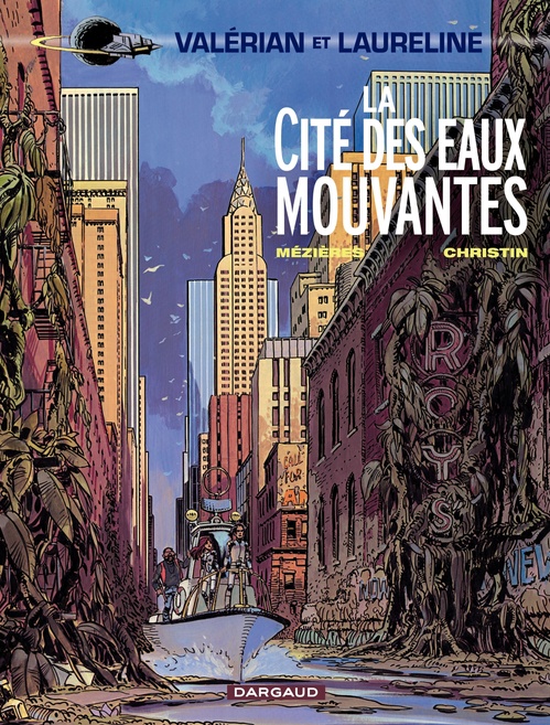 Couverture ebook de Valérian - Tome 1 - La Cité des eaux mouvantes, de Pierre Christin, Jean-claude Mézières