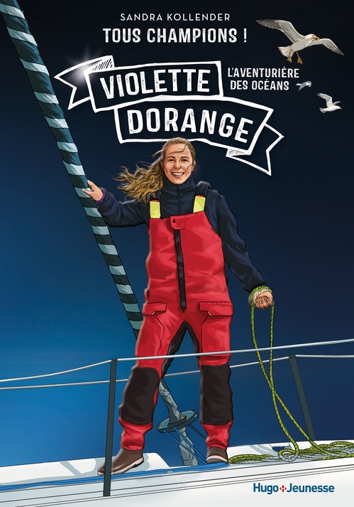 Couverture ebook de Tous Champions ! Violette Dorange, de Sandra Kollender