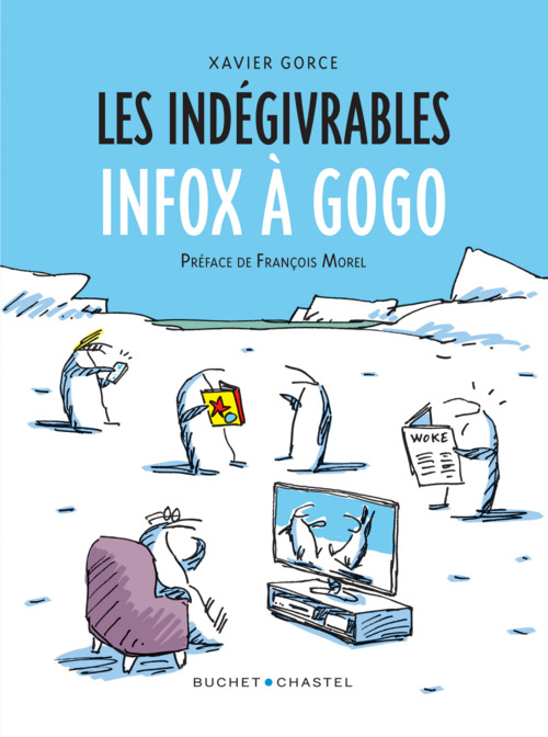 ebook cover of Les Indégivrables (Tome 2) - Infox À Gogo, by Xavier Gorce