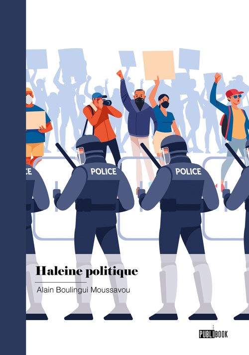 Couverture ebook de Haleine politique, de Alain Boulingui Moussavou