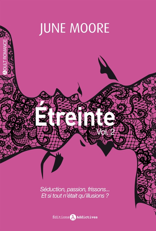 Couverture ebook de Étreinte - Volumes 5 à 8, de June Moore
