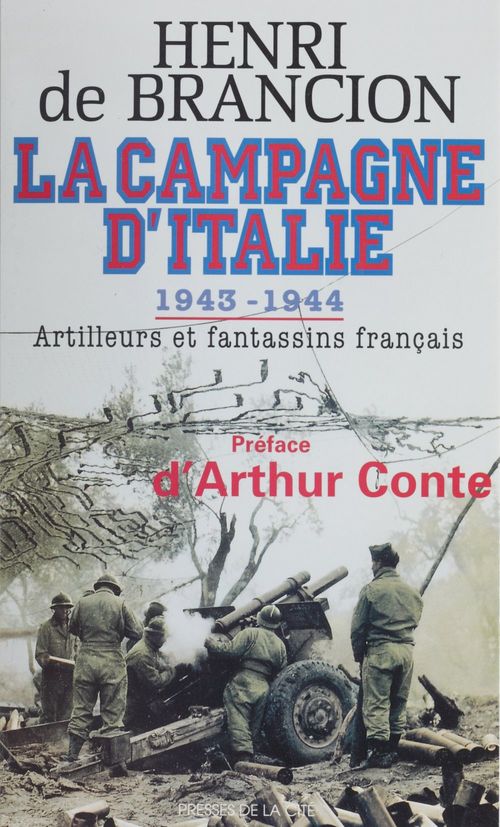 Couverture ebook de La Campagne d'Italie (1943-1944), de Brancion Henri De