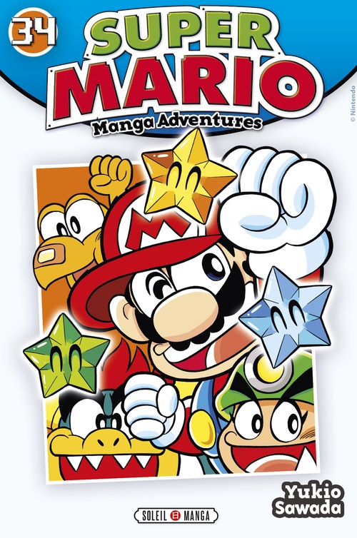 ebook cover of Super Mario Manga Adventures T34, by Nintendo, Yukio Sawada