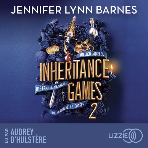 Couverture audiobook de Inheritance Games 2 - Tome 2 Les héritiers disparus, de Jennifer Lynn Barnes